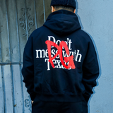 mens premiumgoods. dont mess with zip hoodie (black)