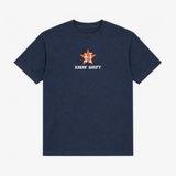 mens ridin dirty bury me s/s tee (vintage navy)