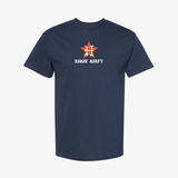 mens ridin dirty bury me s/s tee (vintage navy)