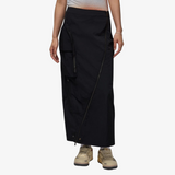 womens jordan x tela skirt (black)