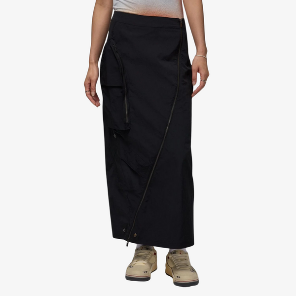 womens jordan x tela skirt (black)