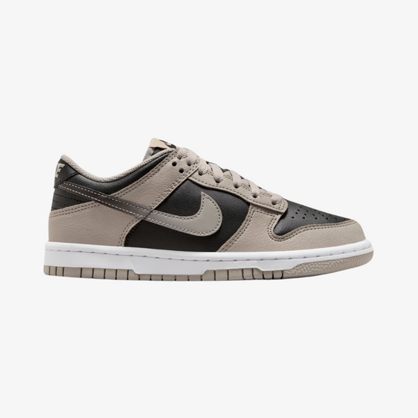 gradeschool nike dunk low (college grey/black/white)