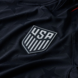 mens nike usmnt 2026 match away soccer authentic jersey (dark obsidian/pure platinum)