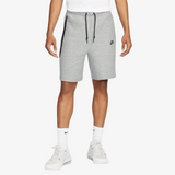 mens nike sportswear tech fleece shorts (grey)