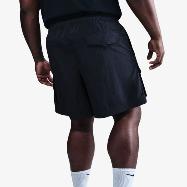 mens nike tech cargo short (black)