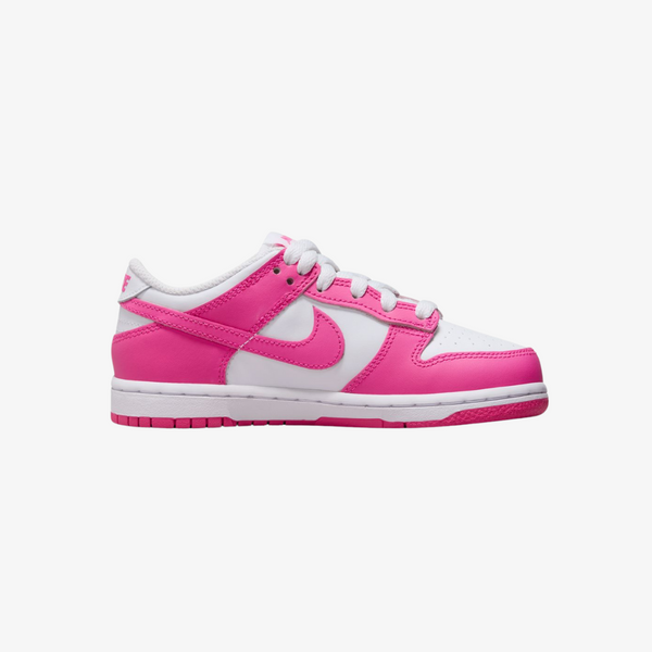 preschool nike dunk low (pink/white)