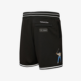 mens mitchell & ness x eastside golf bb shorts (black)