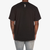 mens billionaire boys club lost s/s knit tee (black)