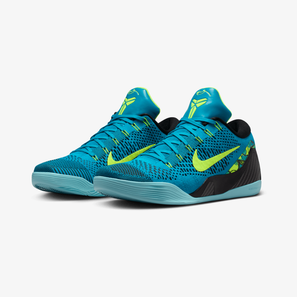 mens nike kobe ix elite low protro (neo turq/volt)