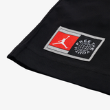 mens jordan x free the youth shorts (black/lt crimson)