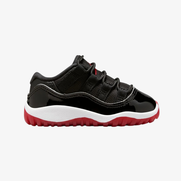 toddler jordan 11 low retro (bred)