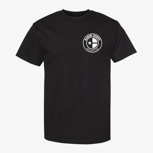mens ridin' dirty og logo s/s tee (black)