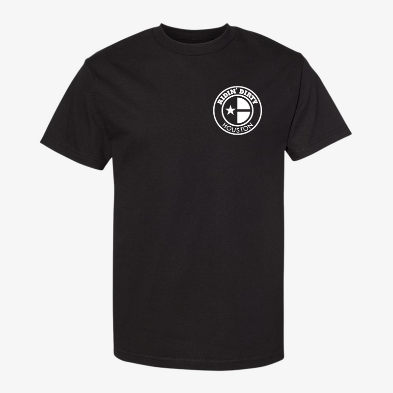 mens ridin' dirty og logo s/s tee (black)