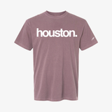 mens premiumgoods. houston s/s tee (mauve/white)