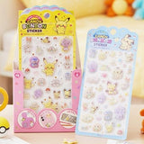 kids pokemon pokepeace 3d candy bonbon sticker