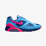 mens nike air max 180 (university blue/hyper pink)