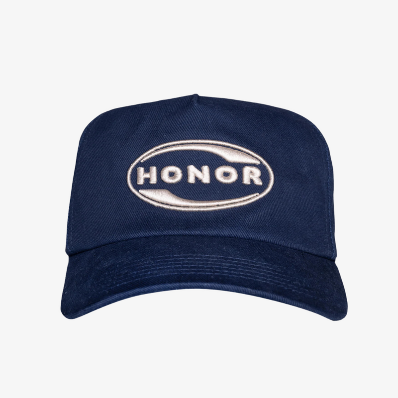 mens honor the gift trucker hat (navy)