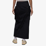 womens jordan x tela skirt (black)