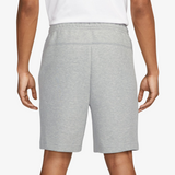 mens nike sportswear tech fleece shorts (grey)