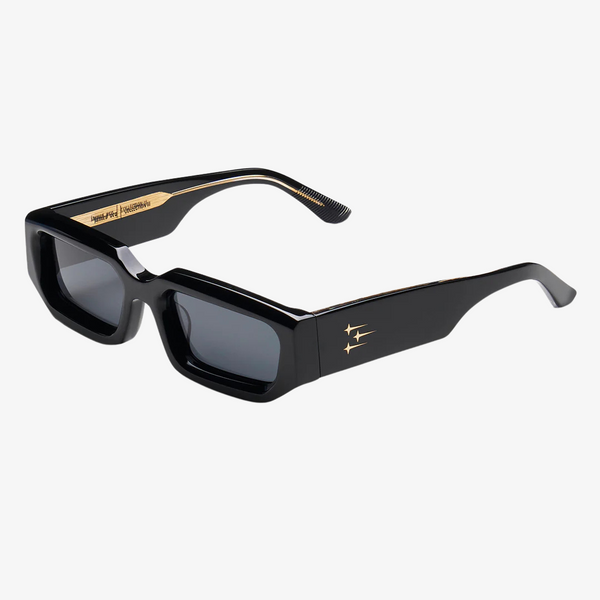 mens james oro dune sunglasses (black)