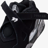 toddler jordan 8 retro (black/white-lt graphite)