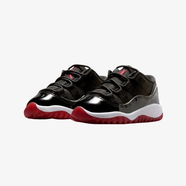 toddler jordan 11 low retro (bred)