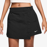 womens nike sportswear essential woven skirt (black)