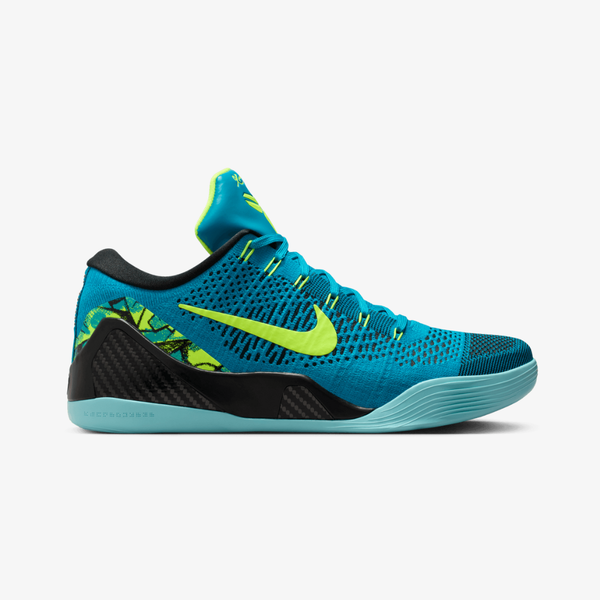 mens nike kobe ix elite low protro (neo turq/volt)