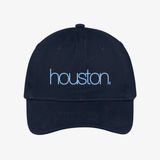 premiumgoods. thin houston dad hat (navy)