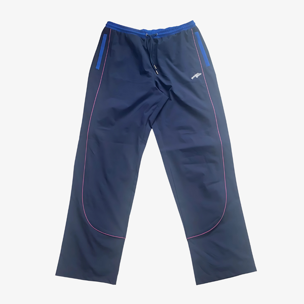 mens premiumgoods. swang track pant (navy/magenta)