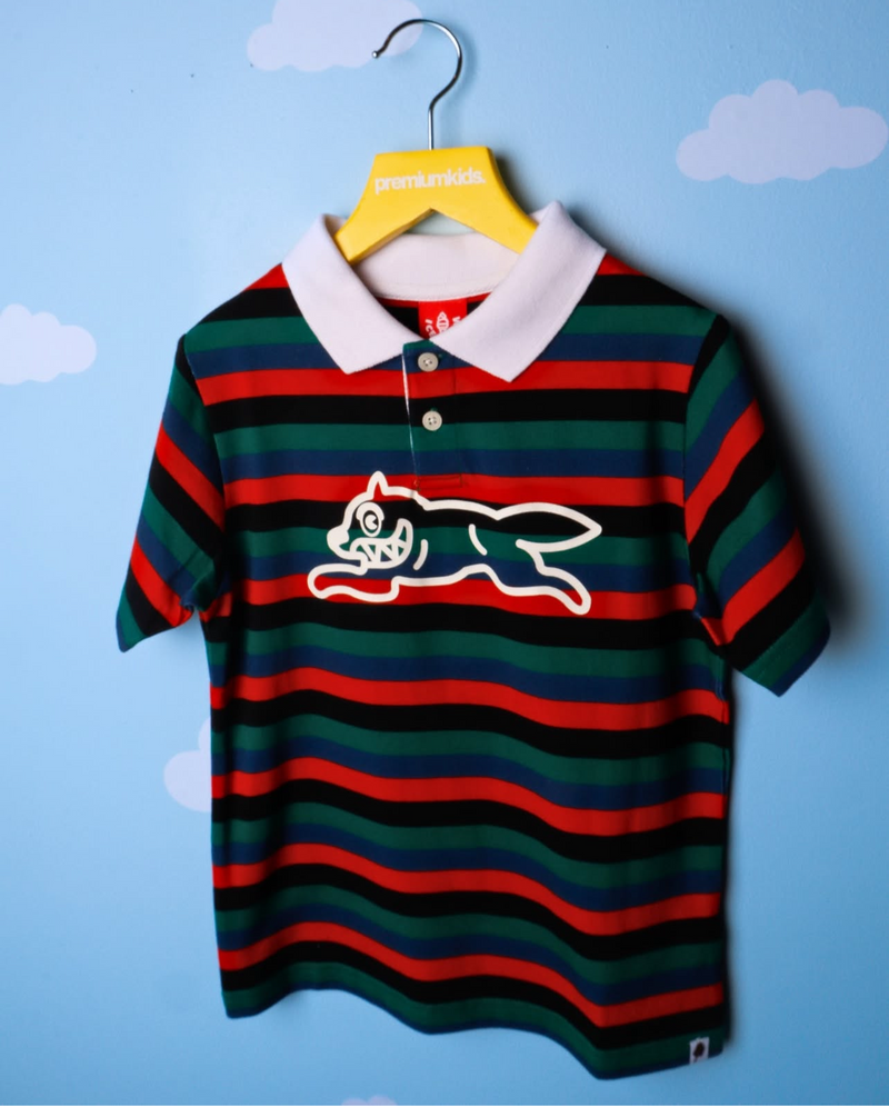 kids icecream candy s/s polo (multi)