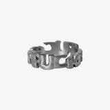 huf fuck it warped ring (silver)