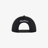malbon x futura augutsa poly 5 panel snapback (black)