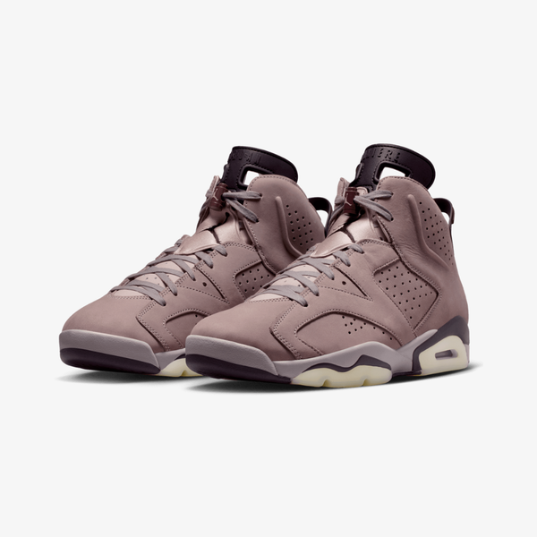 mens jordan 6 retro sp x amm (mauve/burgundy)
