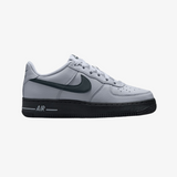 gradeschool nike air force 1 (wolf grey/smoke grey)