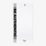 eastside golf be authentic towel (white)