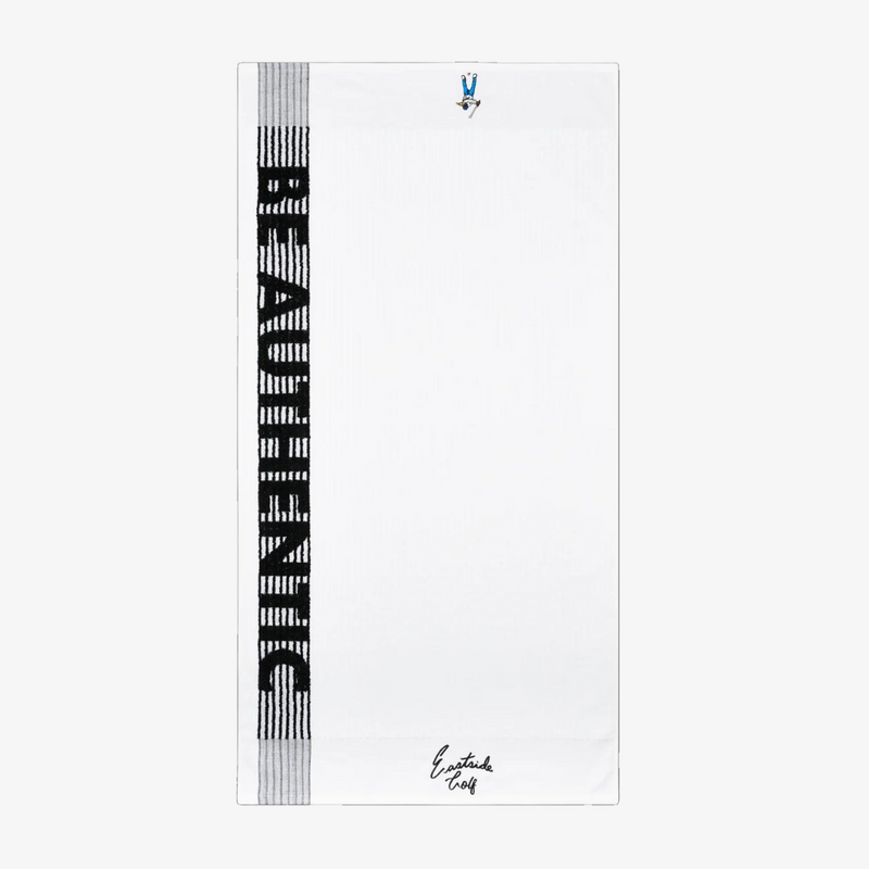 eastside golf be authentic towel (white)