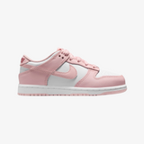 preschool nike dunk low (pink glaze/white)