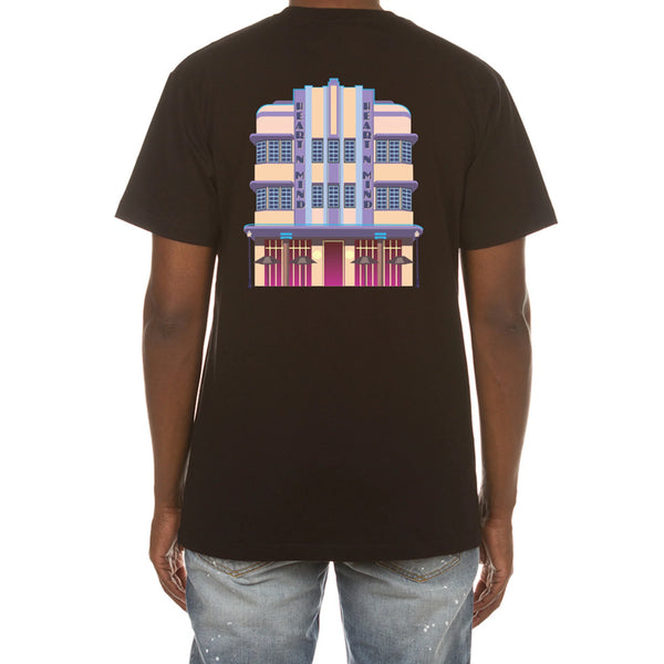 mens billionaire boys club south beach s/s tee (black)