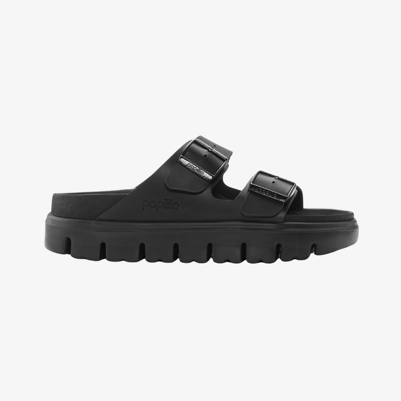 womens birkenstock arizona chunky (black)