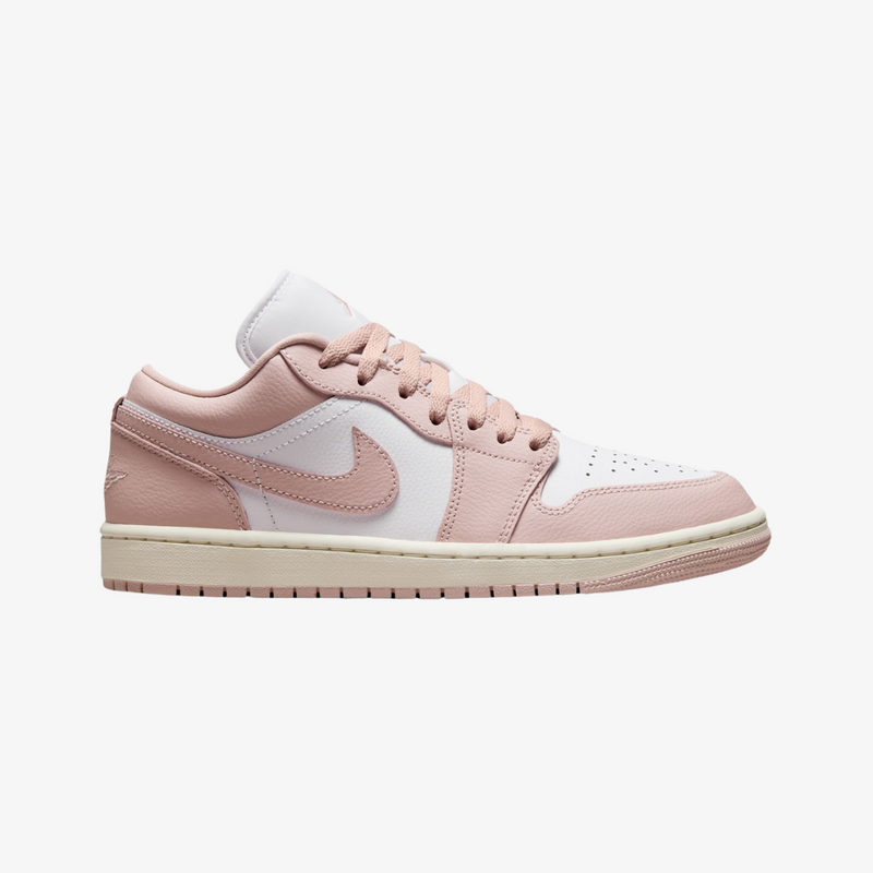 womens jordan 1 low (pink oxford)