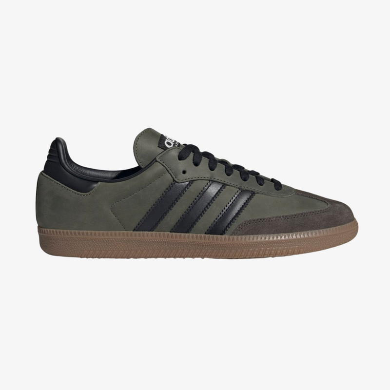 mens adidas samba (green/black)