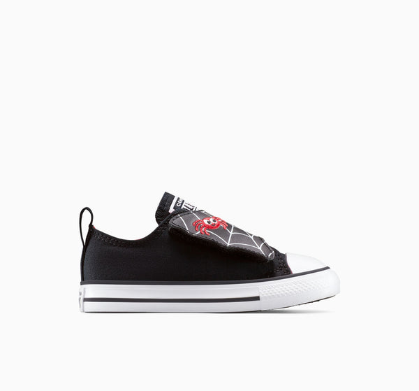 toddler converse ctas one strap ox (black/white)