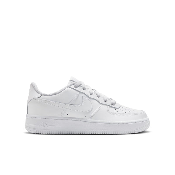 gradeschool nike air force 1 le (white)