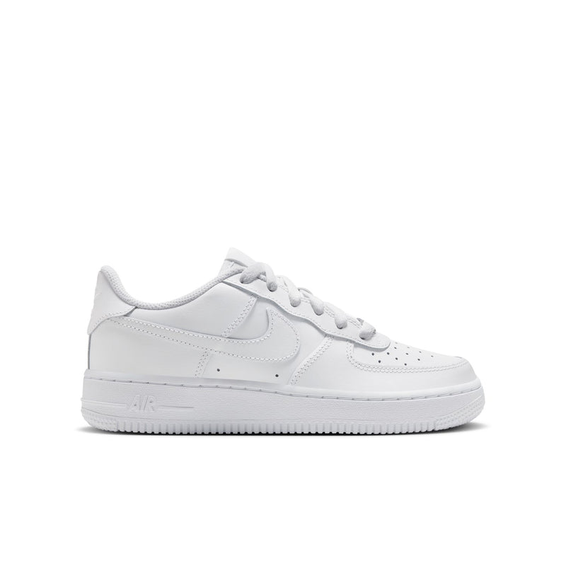 gradeschool nike air force 1 le (white)
