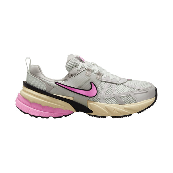 womens nike v2k run (summit white/pink spell)