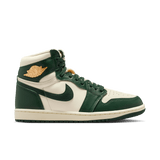 womens jordan 1 retro high og (pale ivory/pro green)