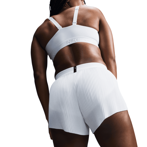 womens nike aeroswift skirt (white)