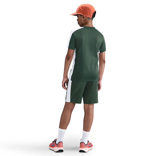 kids nike trophy23 dri-fit s/s tee (fir/white)