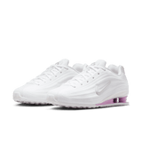 womens nike nike shox z (white/magenta)